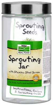 NOW Natural Foods Sprouting Jar
