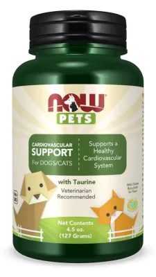 NOW Pet Health Cardiovascular Support for Dogs & Cats - 4.5 oz. Powder