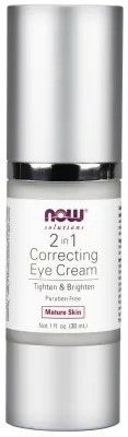 NOW Solutions 2 in 1 Correcting Eye Cream - 1 fl. oz.