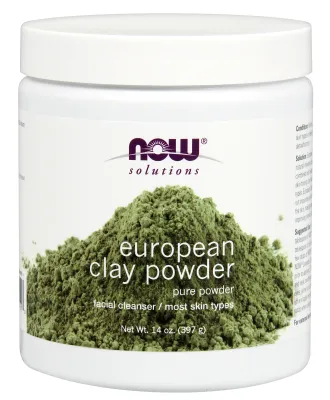 NOW Solutions European Clay Powder - 14 oz.