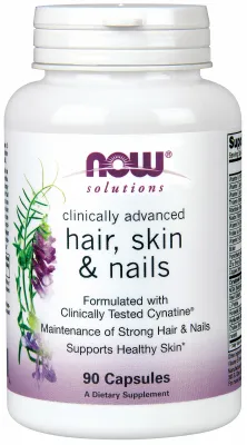 NOW Solutions Hair, Skin & Nails - 90 Veg Capsules