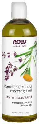 NOW Solutions Lavender Almond Massage Oil - 16 fl. oz.