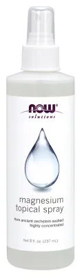 NOW Solutions Magnesium Topical Spray - 8 fl. oz.