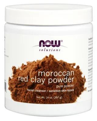 NOW Solutions Mediterranean Red Clay Powder - 14 oz.