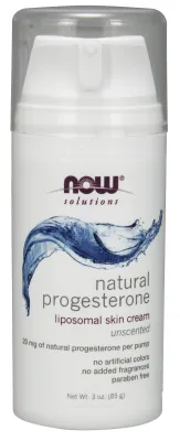 NOW Solutions Progesterone from Wild Yam Balancing Skin Cream - 3 oz.