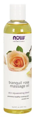 NOW Solutions Tranquil Rose Massage Oil - 8 fl. oz.