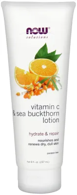 NOW Solutions Vitamin C & Sea Buckthorn Lotion - 8 fl. oz.