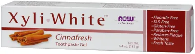 NOW Solutions Xyliwhite Cinnafresh Toothpaste Gel - 6.4 oz.