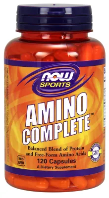 NOW Sports Amino Complete - 120 Veg Capsules
