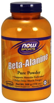 NOW Sports Beta-Alanine - 500 g (17.6 oz.)