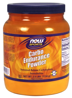 NOW Sports Carbo Endurance Powder - 2.5 lbs.
