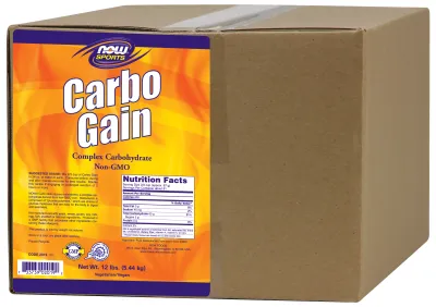 NOW Sports Carbo Gain - 12 lbs.