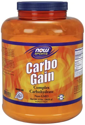 NOW Sports Carbo Gain - 8 lbs.