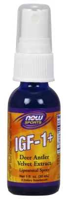NOW Sports IGF-1+ Liposomal Spray - 1 fl. oz.