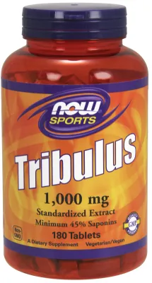 NOW Sports Tribulus 1,000 mg - 180 Tablets