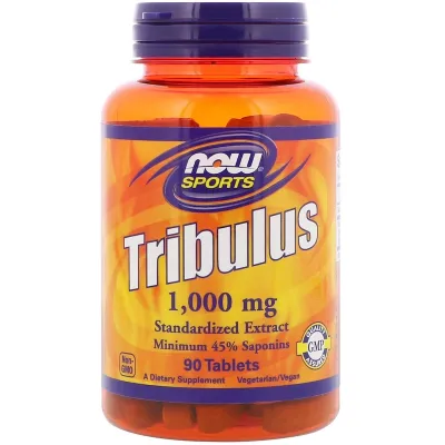 NOW Sports Tribulus 1,000mg - 90 Tablets