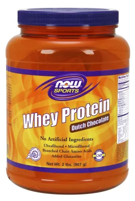 NOW Sports Whey Protein Creamy Chocolate Powder - 2 lbs.