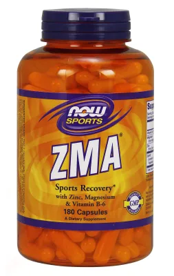 NOW Sports ZMA - 180 Veg Capsules