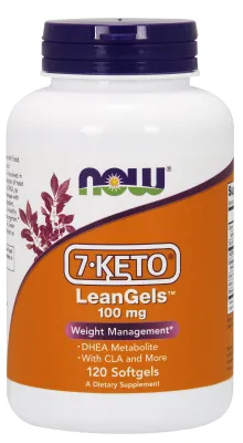 NOW Supplements 7-KETO LeanGels 100 mg - 120 Softgels