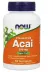NOW Supplements Acai 500 mg - 100 Veg Capsules