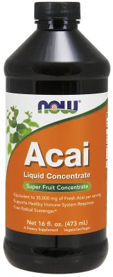 NOW Supplements Acai Liquid - 16 fl. oz.