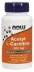 NOW Supplements Acetyl-L-Carnitine 500 mg - 50 Veg Capsules