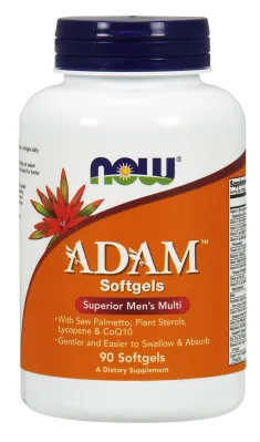 NOW Supplements Adam Men's Multiple Vitamin - 90 Softgels
