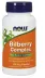 NOW Supplements Bilberry Complex - 100 Veg Capsules