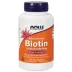 NOW Supplements Biotin 10 mg (10,000 mcg), Extra Strength - 120 Veg Capsules