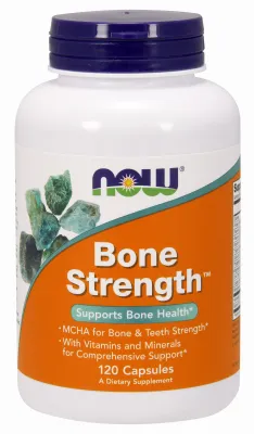 NOW Supplements Bone Strength - 120 Capsules
