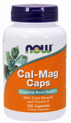 NOW Supplements Cal-Mag - 120 Capsules