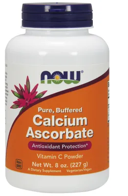 NOW Supplements Calcium Ascorbate Powder - 8 oz.