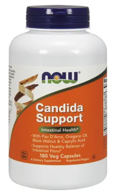 NOW Supplements Candida Support - 180 Veg Capsules