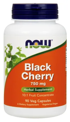 NOW Supplements Cherry Concentrate 750 mg - 90 Veg Capsules