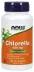 NOW Supplements Chlorella 400 mg - 100 Veg Capsules