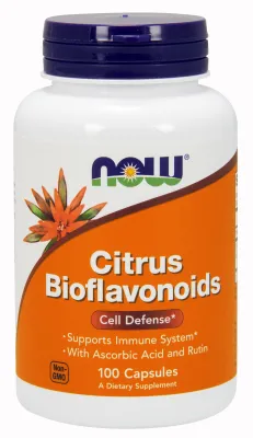 NOW Supplements Citrus Bioflavonoids 700mg - 100 Capsules