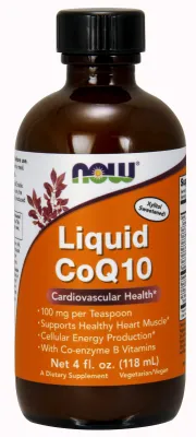 NOW Supplements CoQ10 Liquid - 4 fl. oz.
