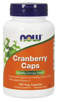 NOW Supplements Cranberry Caps - 100 Veg Capsules