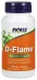 NOW Supplements D-Flame - 90 Veg Capsules