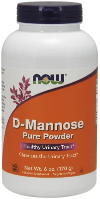 NOW Supplements D-Mannose, Organic & Pure - 6 oz. Powder