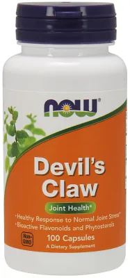 NOW Supplements Devil's Claw Veg Capsules