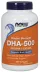 NOW Supplements DHA-500, Double Strength - 180 Softgels