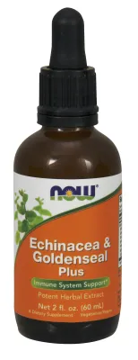 NOW Supplements Echinacea & Goldenseal Plus - 2 oz.