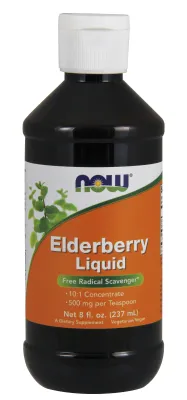 NOW Supplements Elderberry Liquid - 8 fl. oz.