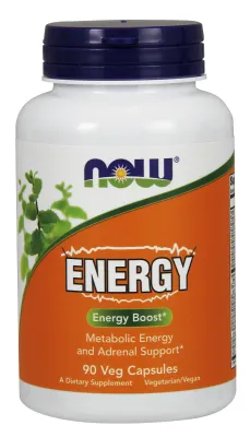 NOW Supplements Energy - 90 Veg Capsules