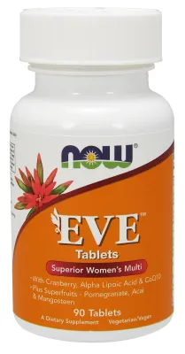 NOW Supplements Eve Women's Multiple Vitamin - 90 Tablets