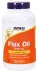 NOW Supplements Flax Oil 1000 mg - 250 Softgels