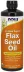 NOW Supplements Flax Seed Oil Liquid, Organic - 24 fl. oz.