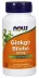NOW Supplements Ginkgo Biloba 60 mg - 60 Veg Capsules