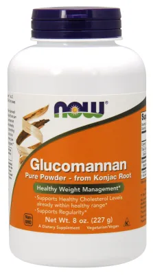 NOW Supplements Glucomannan Pure Powder - 8 oz.